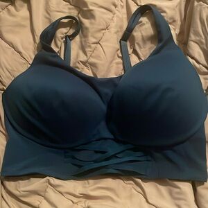 Teal Victoria’s Secret 38DDD Lightweight sport bra